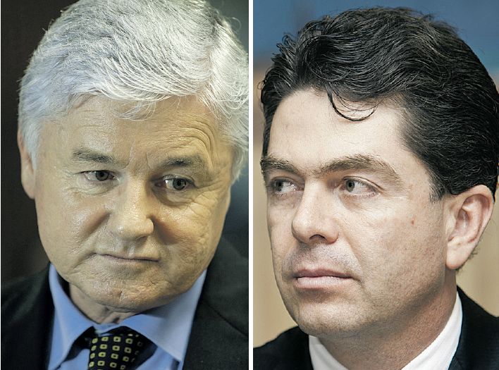 Rossoni: presidente acusa o colega de retaliação e Kielse: acusações contra a Mesa Diretora | André Rodrigues/ Gazeta do Povo e Marcelo Andrade/ Gazeta do Povo
