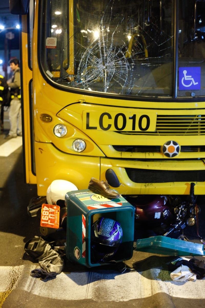 Colisão envolvendo motos responde por 70% dos casos | André Rodrigues/Gazeta do Povo