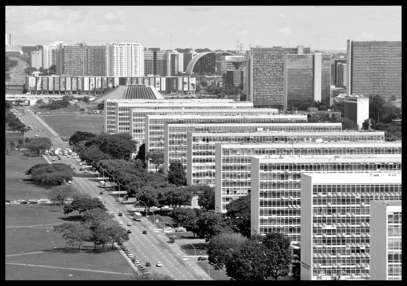 A Esplanada tem apenas 19 prédios para 39 ministérios | José Cruz/ABr