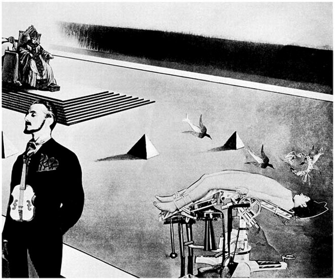 Surrealismo europeu inspirava suas fotomontagens |