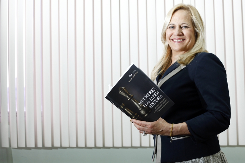 Margareth Groff, percebeu a vocação para liderança ainda no início da vida profissional, no comando de canteiros de obras | André Rodrigues/ Gazeta do Povo