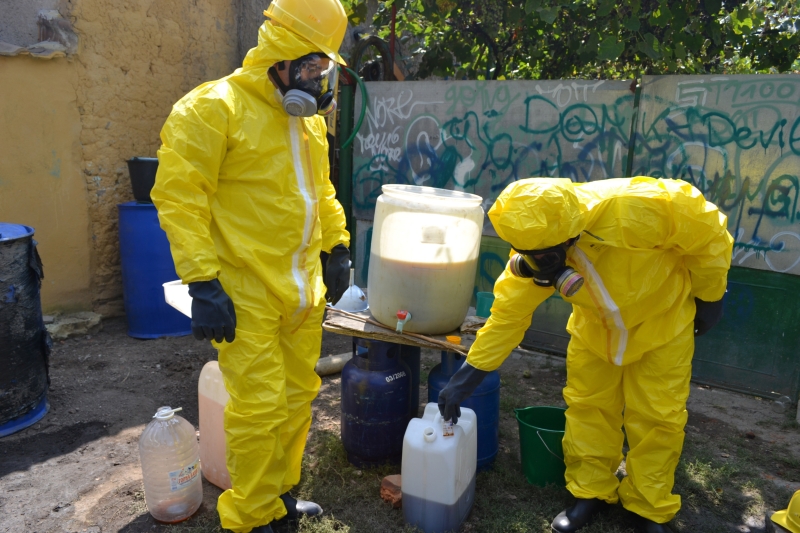 Agentes apreendem substâncias em laboratório clandestino | OEDT