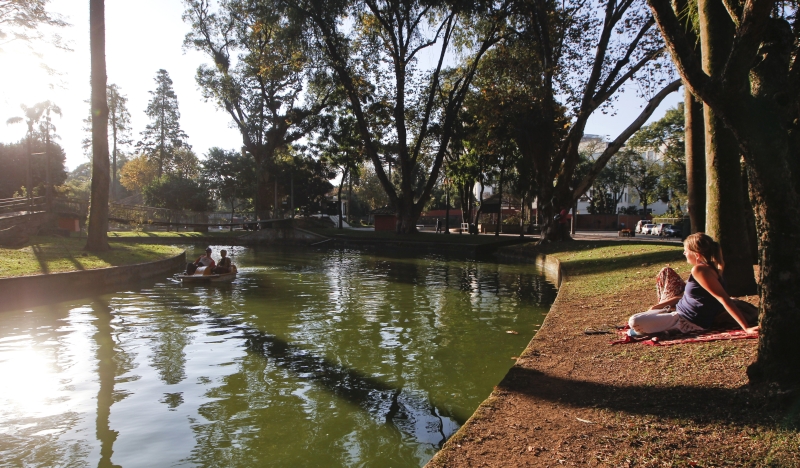 Criado há 127 anos, o parque recebe diariamente cerca de mil visitantes | Daniel Castelano / Gazeta do Povo