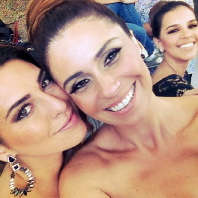 Fernanda Paes Leme com Giovanna Antonelli |