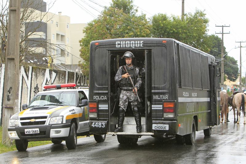 900 policiais vão trabalhar no Atletiba do próximo domingo | Antônio More / Gazeta do Povo