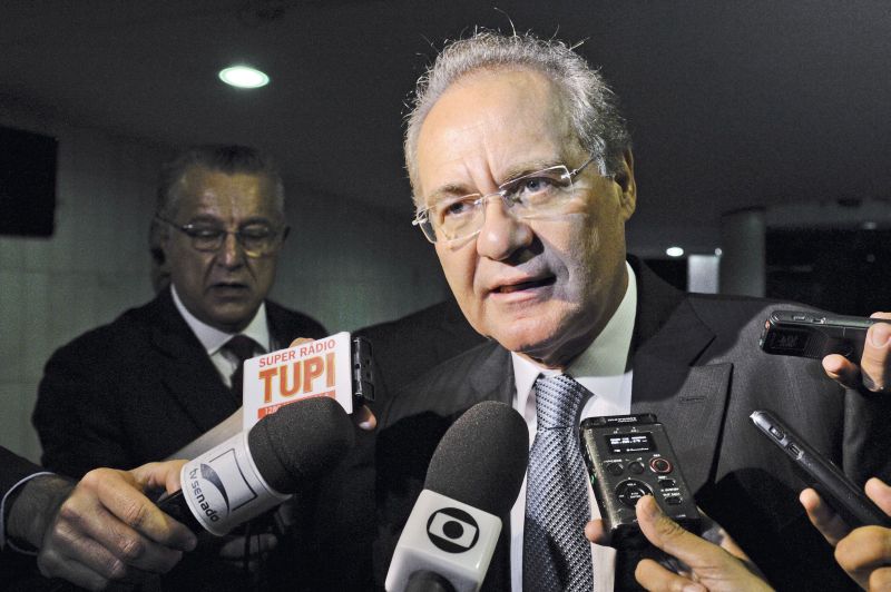 Renan Calheiros (PMDB-AL), presidente do Senado | Pedro França/Ag. Senado