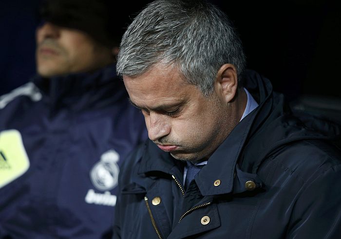 Derrota para o Atlético de Madrid na decisão da Copa do Rei pode ter sido a última partida de José Mourinho à frente do Real Madrid | Juan Medina / Reuters