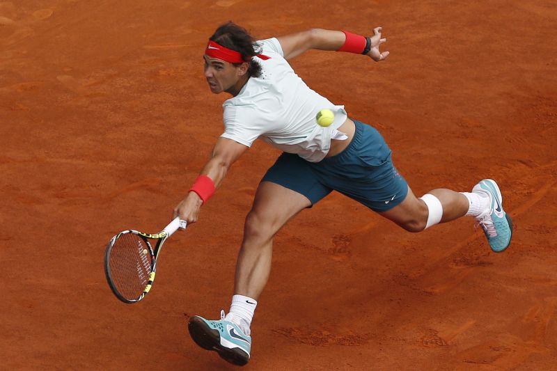 Rafael Nadal estreou com vitória em Madri | Reuters