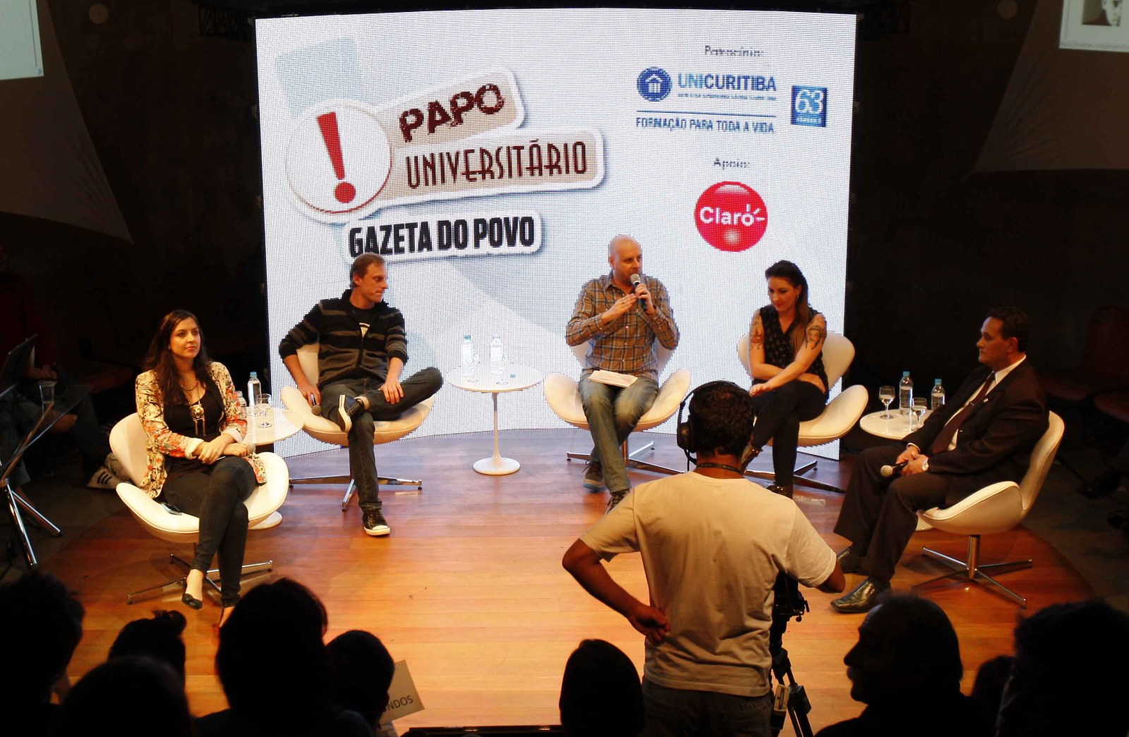 O último Papo Universitário colocou em debate a trolagem na internet. | Jonathan Campos / Gazeta do Povo