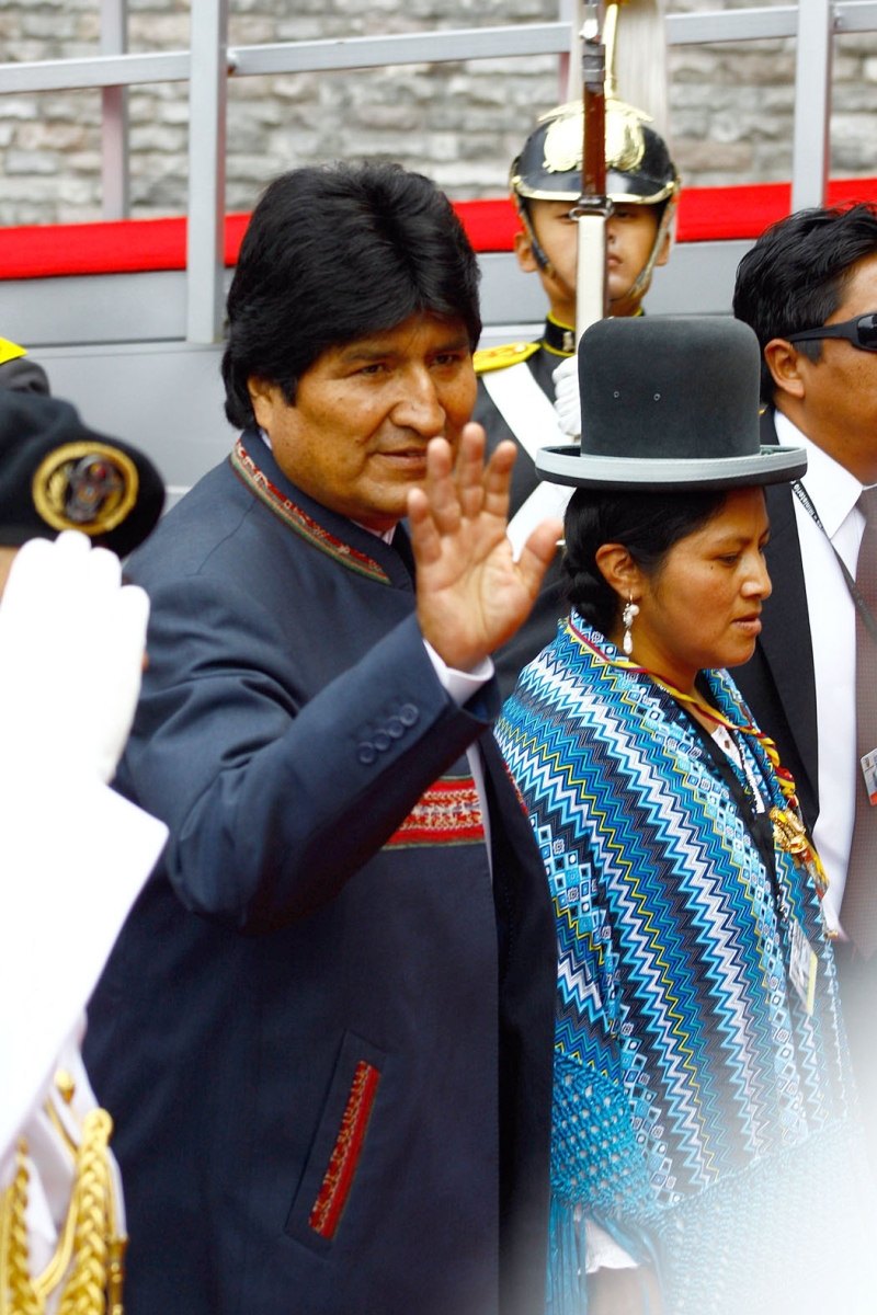 Morales pressiona para que senador opositor não saia do país | José Jácome/EFE