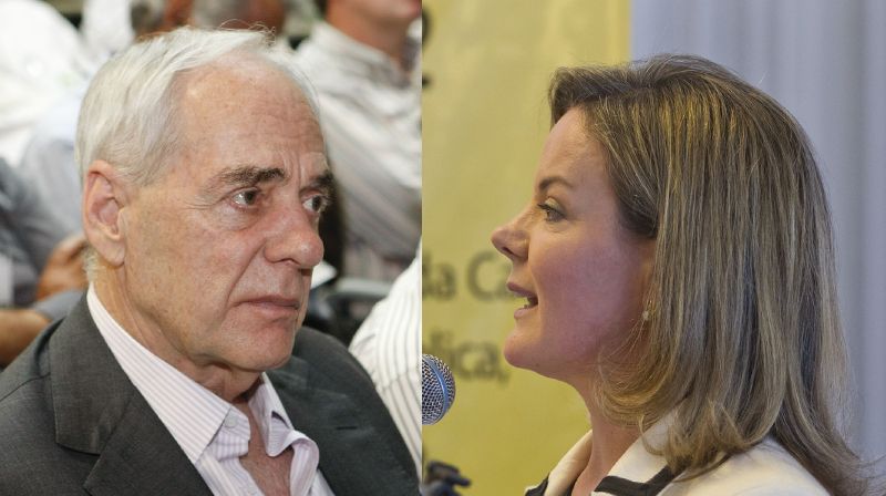 Reinhold Stephanes e Gleisi Hoffmann | Antônio Cruz/ABr e Diego Pisante/ Gazeta do Povo