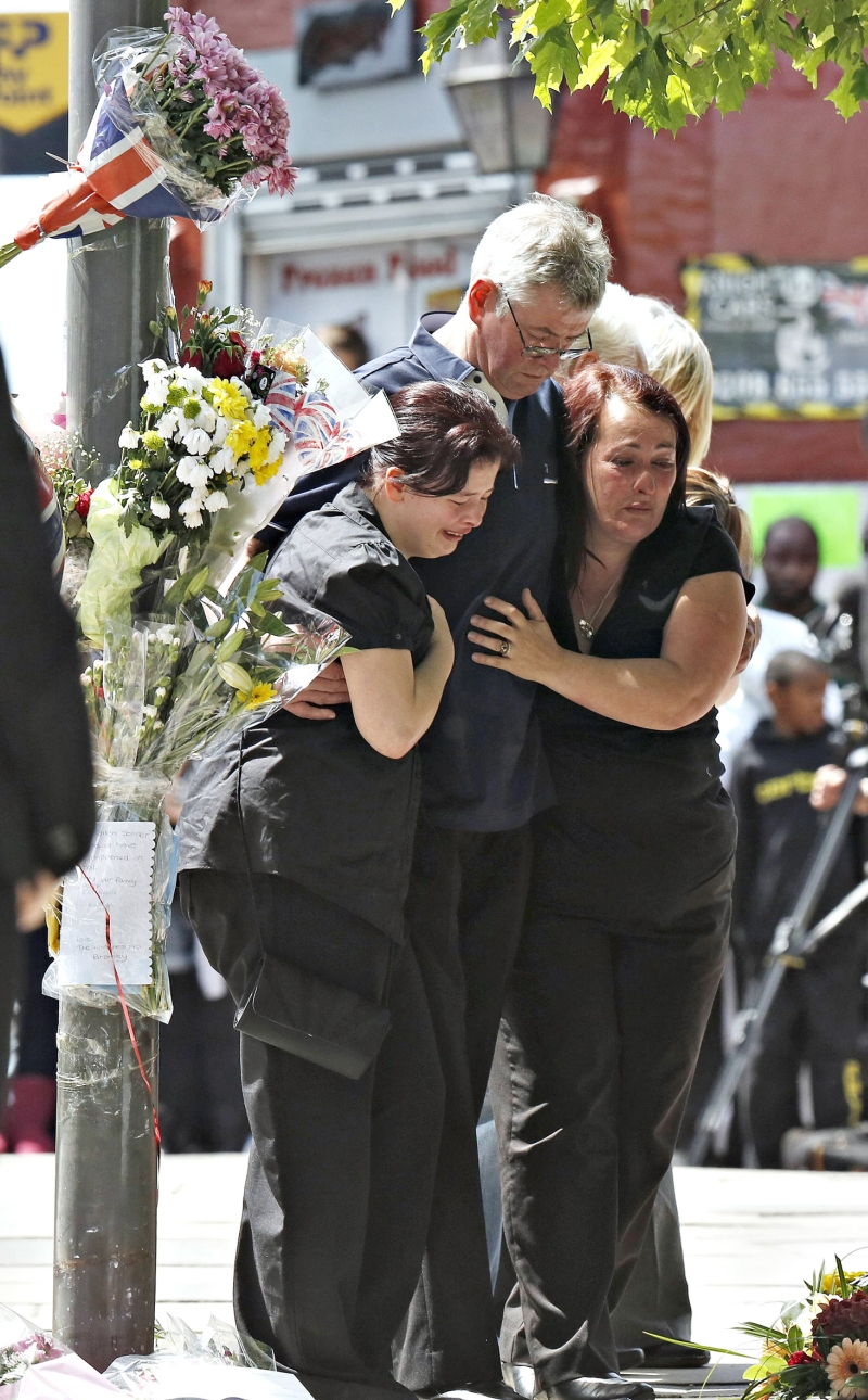 Família de Lee Rigby esteve no local do assassinato | Olivia Harris/Reuters