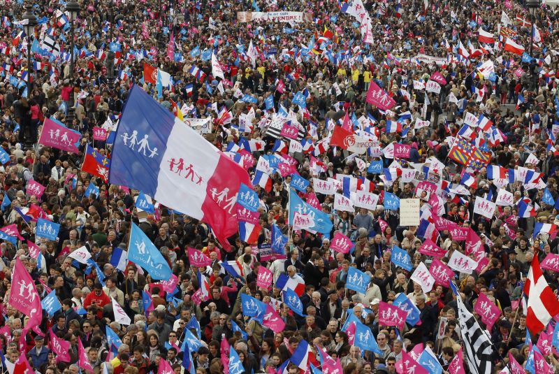 Manifestantes saíram de três diferentes pontos de Paris | Stephane Mahe/Reuters