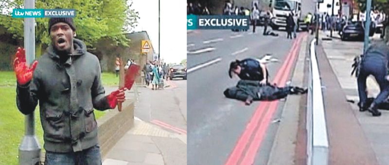 Suspeito de assassinato faz declarações diante de câmera; Vídeo mostra policial examinando o corpo da vítima de ataque em bairro de Londres | ITV/Reuters