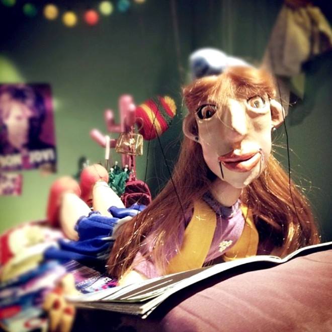 A boneca Giselda, que tem interpretação de Maureen Miranda |