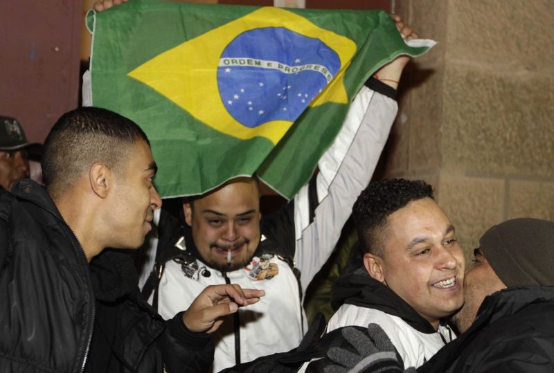 Sete dos 12 corintianos que estavam presos na Bolívia foram libertados | Daniel Rodrigo / Reuters