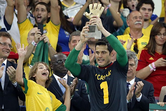 Julio Cesar eleito o melhor goleiro da Copa das Confederações | 