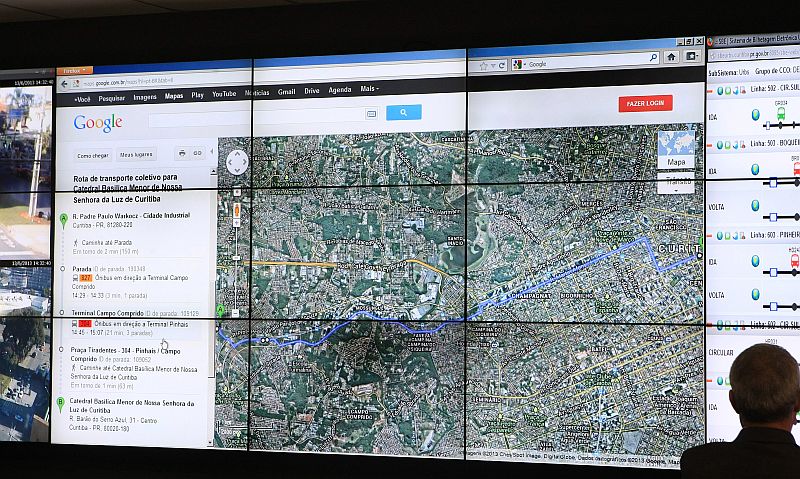 O aplicativo deve ajudar usuários a localizar os itinerários de ônibus na Grande Curitiba | Ivonaldo Alexandre/Agência de Notícias Gazeta do Povo