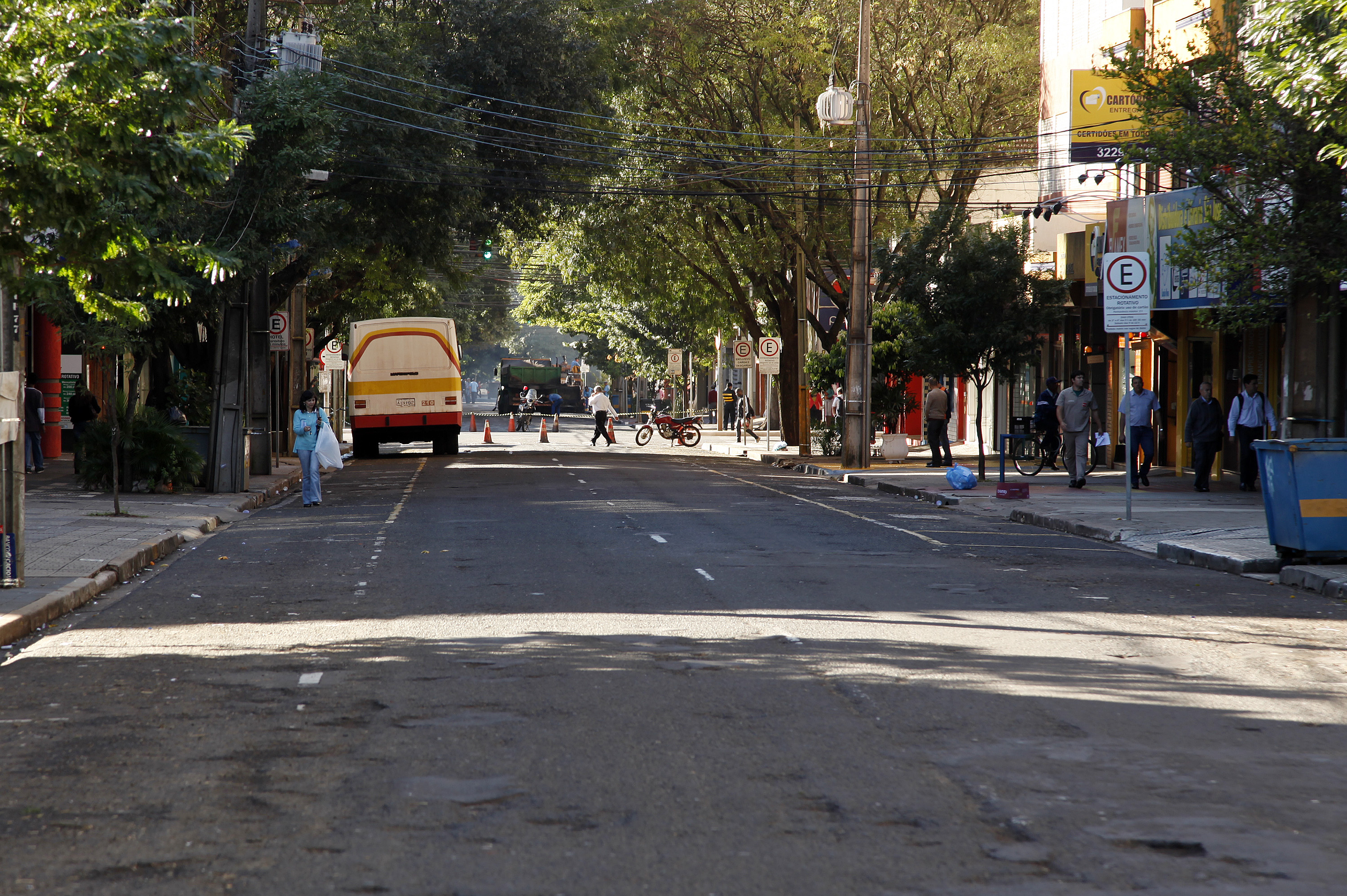A Semusp pediu a compreensão de comerciantes, moradores e usuários da via em função das obras na pista | Divulgação / Prefeitura de Maringá