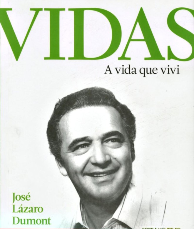 Capa da autobiografia de José Lázaro Dumont |