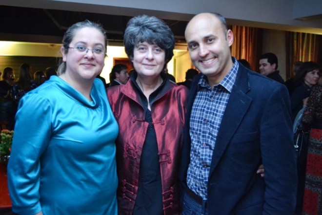 Moema Zuccherelli (ao centro) comemorou na terça-feira os 20 anos de sua agência de comunicação empresarial Lide Multimídia, ao lado dos sócios Paula Batista e Ricardo Voigt. A festa, assinada pela dupla Dado Dantas e Rogério Giordani, teve buffet do chef Flávio Frenkel |