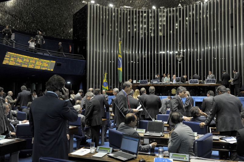 Votação do FPE no Senado: projeto foi aprovado menos de 24 horas depois de ser remetido pela Câmara | Marcos Oliveira/Ag. Senado