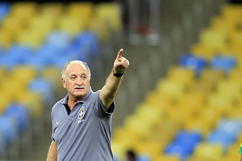 Felipão espera um pacto entre torcida e time, hoje, no Maracanã | Albari Rosa, enviado especial/Gazeta do Povo
