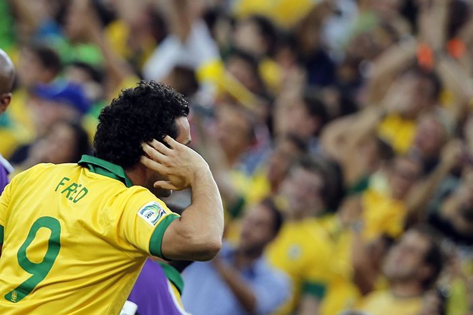 Fred marcou o quarto gol dele na Copa das Confederações | Albari Rosa, enviado especial / Gazeta do Povo
