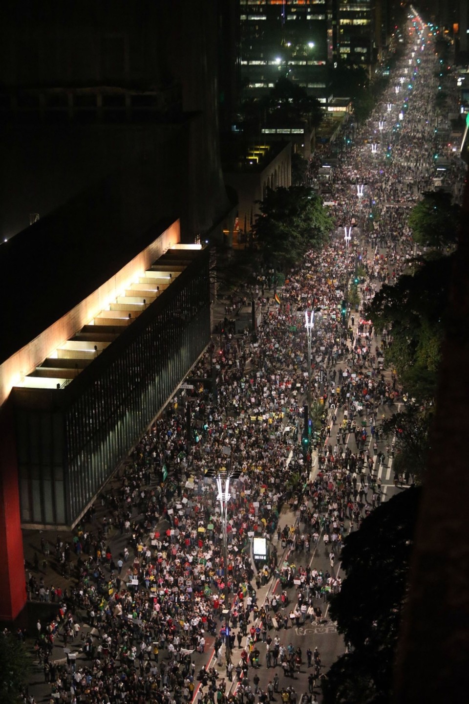 Insatisfação com o transporte vai às ruas: 20 mil marcharam na Avenida Paulista, ontem | JF Diorio /Estadão Conteúdo