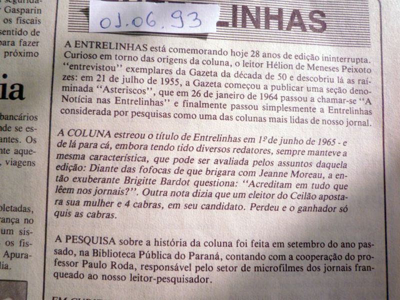 | Arquivo/ Gazeta do Povo