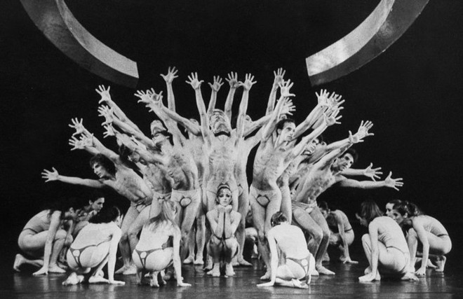 Sagração da Primavera, em 1982: um dos clássicos do balé |