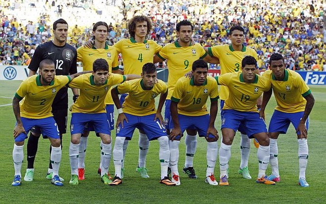 Brasil que reinaugurou o Maracanã no empate em 2 a 2 com a Inglaterra | 