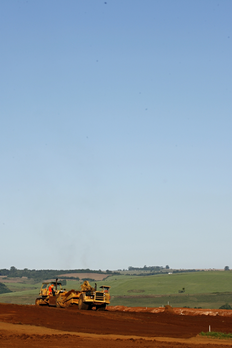 Setor fabrica máquinas pesadas, como as usadas no campo | Josué Teixeira/ Gazeta do Povo