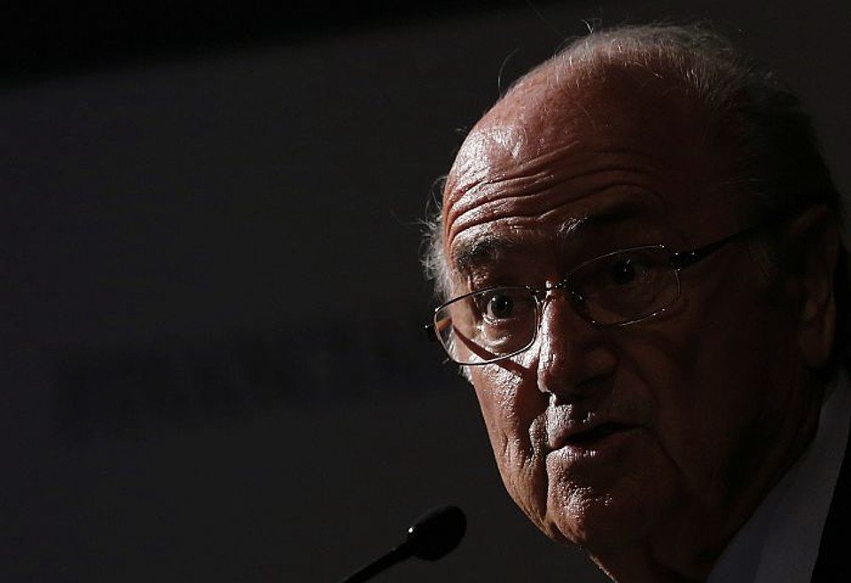 Blatter acredita que as manifestações durante a Copa das Confederações vão acabar | Sergio Moraes / Reuters