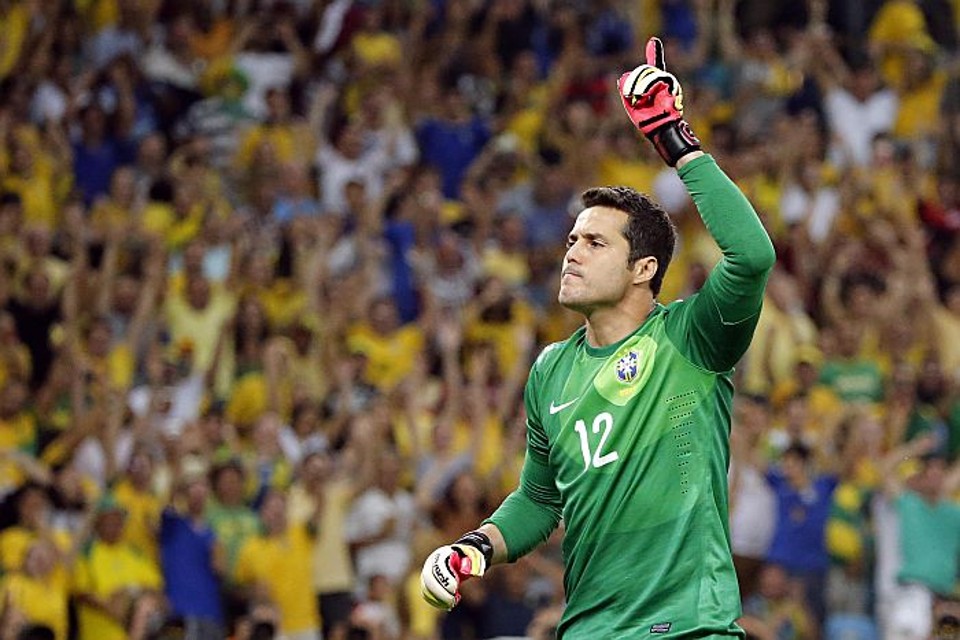 Para Julio Cesar, Copa das Confederações consolidou seu retorno ao gol do Brasil | Albari Rosa / Gazeta do Povo