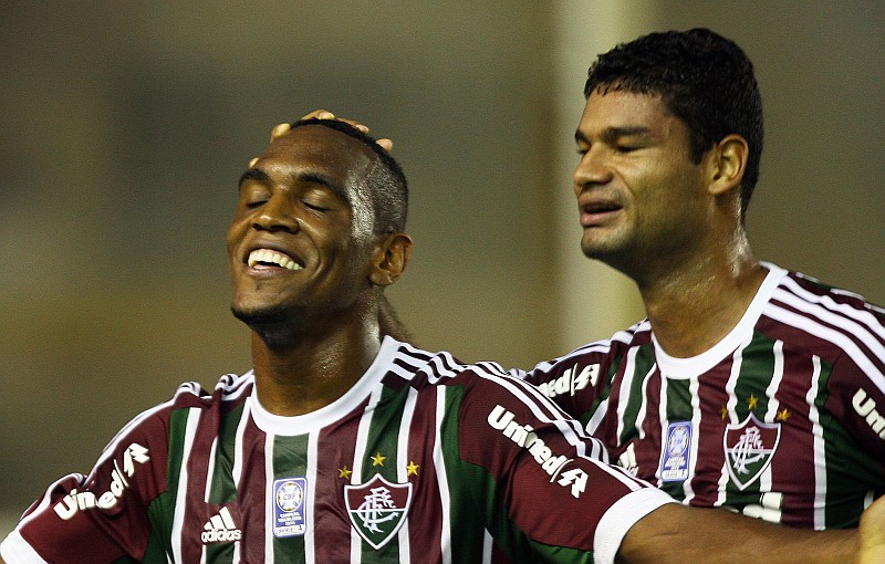 Digão comemora um de seus dois gols contra o Criciúma | Photocamera