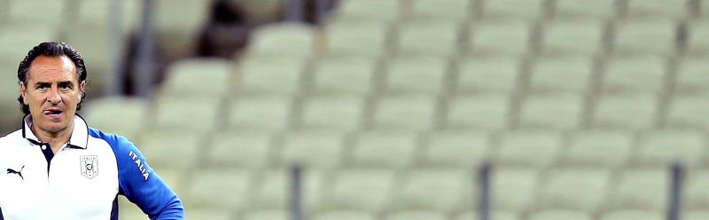 Cesare Prandelli, técnico da Itália, vai poupar titulares na saideira de Salvador: hora de os jogadores descansarem | Srjan Suki/ EFE