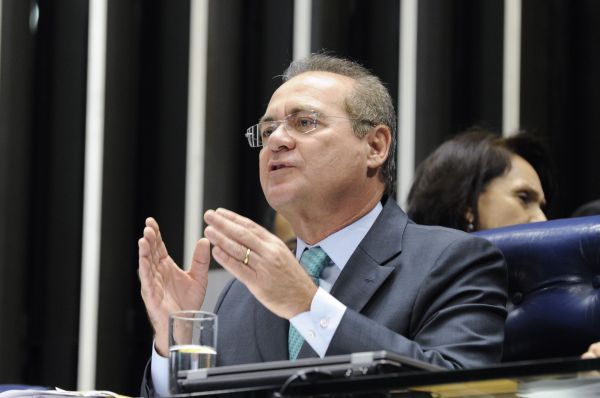 Renan Calheiros, presidente do Senado | Jane de Araújo/Ag. Senado