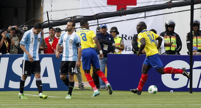Argentina ficou no empate com o Equador em Quito | Reuters