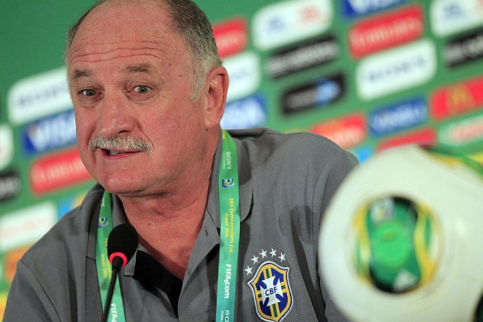 Felipão quer que os torcedores valorizem Neymar durante a Copa das Confederações | Albari Rosa / Gazeta do Povo