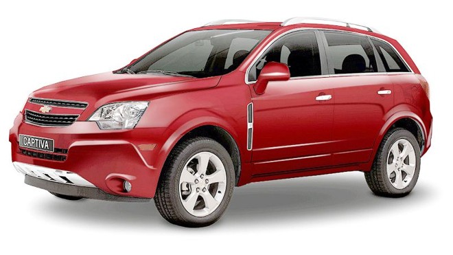 Captiva 2013 parte de R$ 90.990 | 