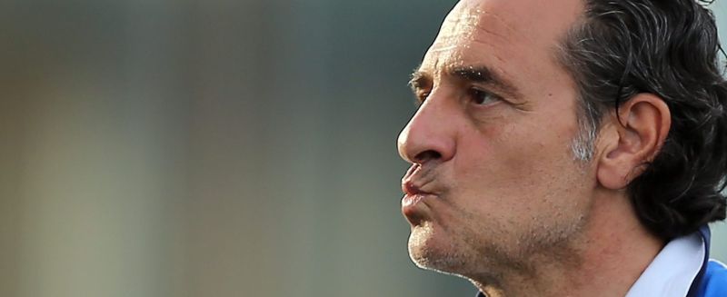 De bem com a vida e com namorada nova, Cesare Prandelli armou uma Itália ofensiva | Srdjan Suki /EFE