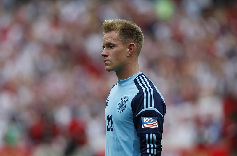 Marc-Andre ter Stegen falhou ao furar bola recuada por Per Mertesacker, cedendo o primeiro gol aos Estados Unidos | Jason Reed / Reuters