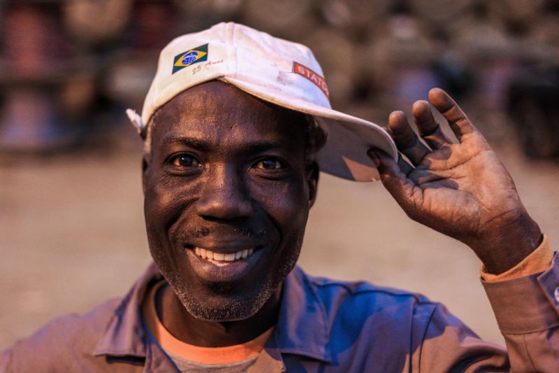 Desimond em Pinhais, à espera de sua Elisabeth e dos filhos | Daniel Castellano/ Gazeta do Povo