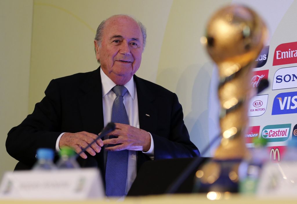 Fifa, presidida por Joseph Blatter, não quer perguntas sobre política nas coletivas de imprensa | Reuters
