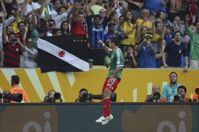 Torcida vibra com o empate mexicano |