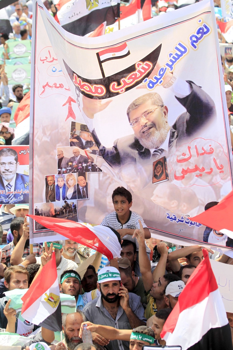 Manifestação a favor do presidente Mohamed Mursi, no Cairo | Mohamed Abd El Ghany/Reuters