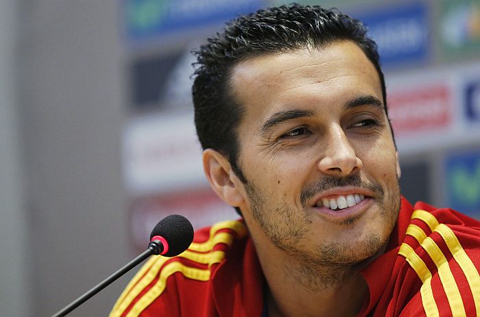 Para o atacante Pedro, título da Copa das Confederações não é uma obrigação da Espanha | Sergio Moraes / Reuters