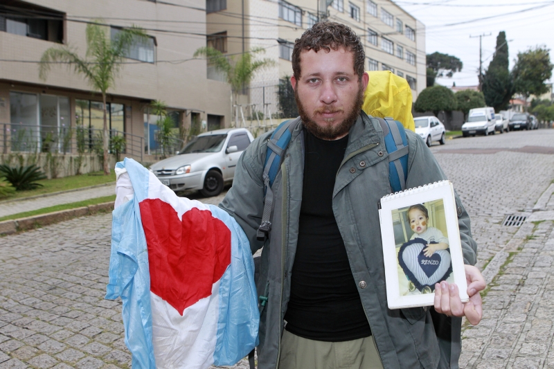 Alberto Perez, peregrino | Antônio More/Gazeta do Povo