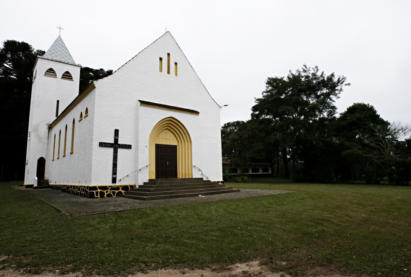 Igreja da colônia: programa inclui missas e cânticos alemães | Josué Teixeira/ Gazeta do Povo